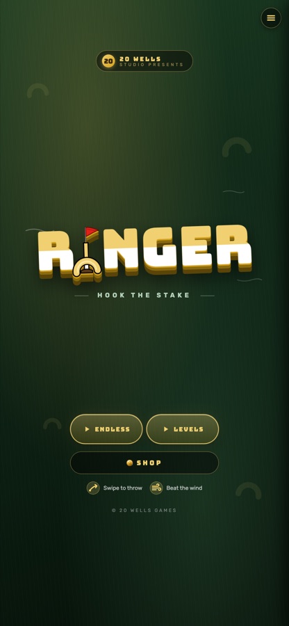 Ringer title screen